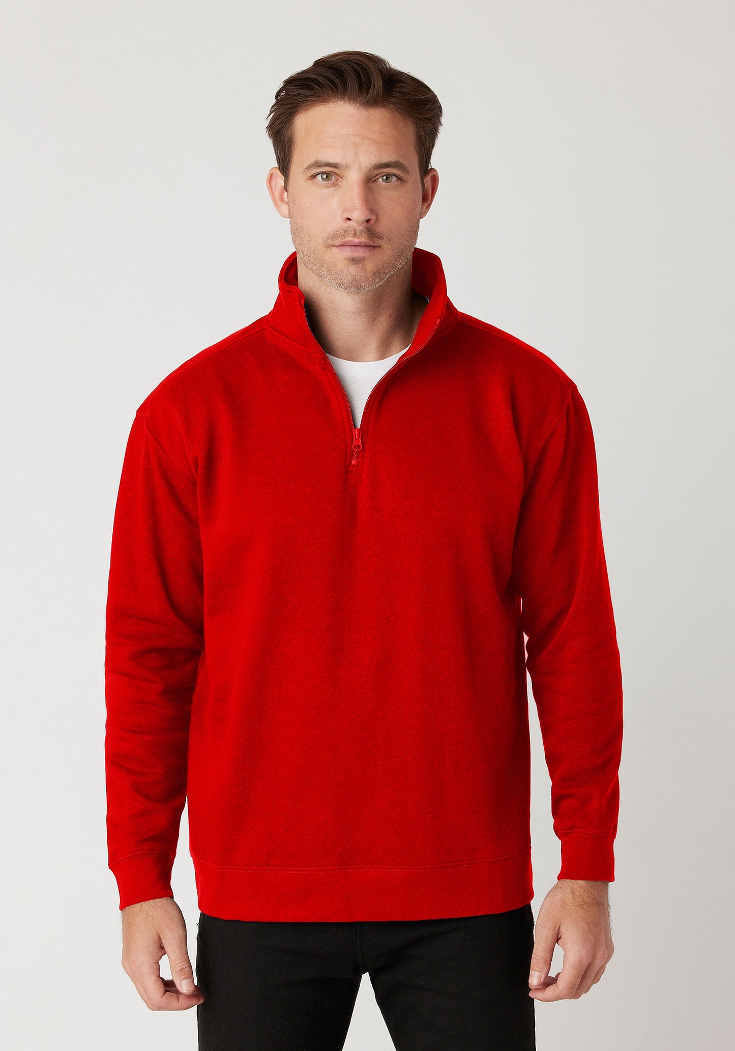 Cotton Heritage Quarter-Zip Fleece - M2475