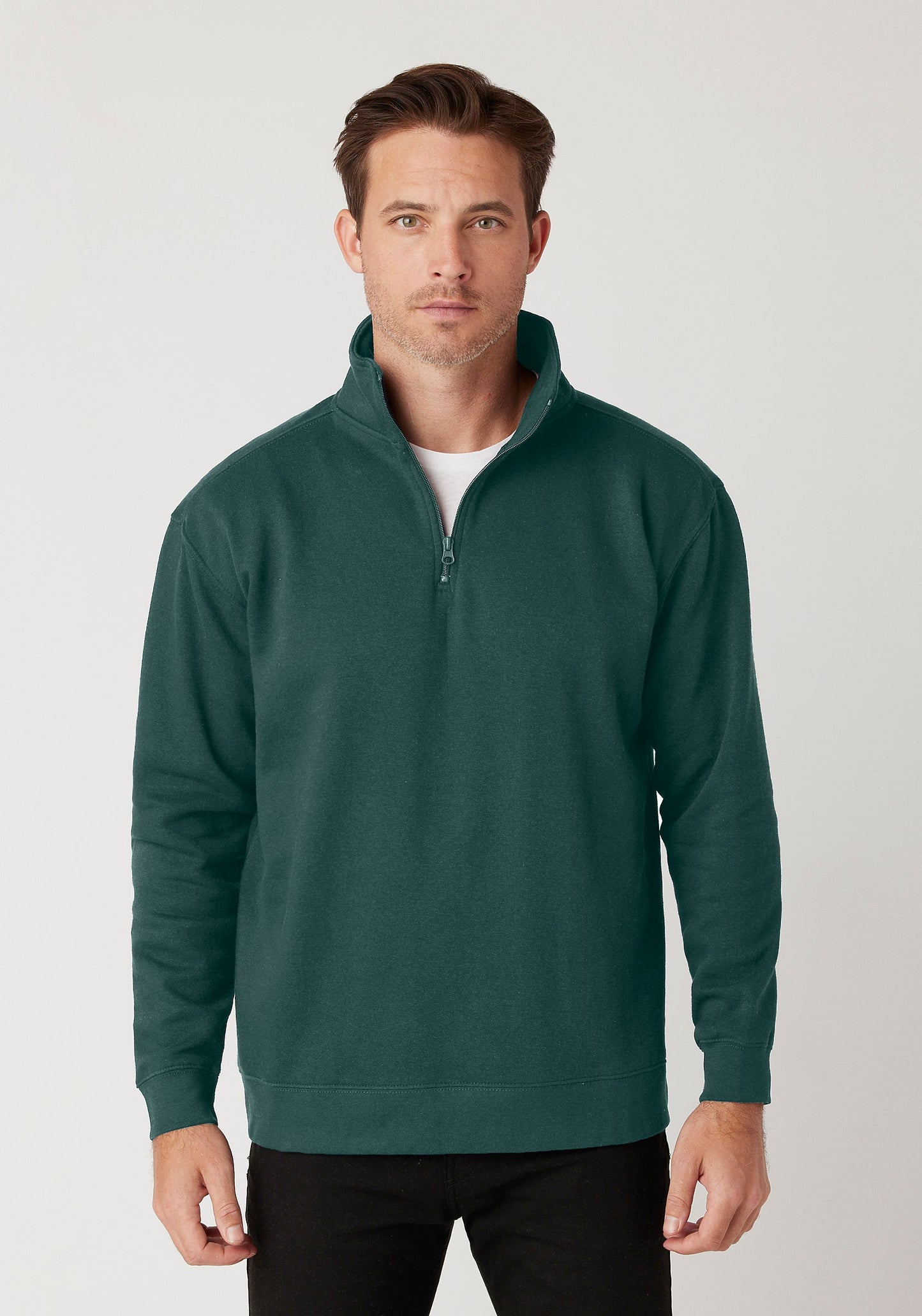 Cotton Heritage Quarter-Zip Fleece - M2475