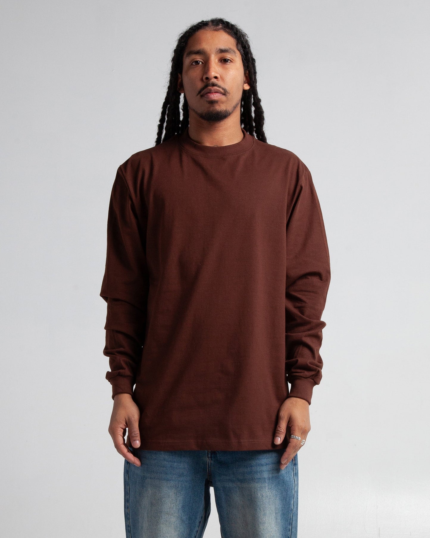 SHAKAWEAR 1014 Heavyweight Long Sleeve T-Shirts