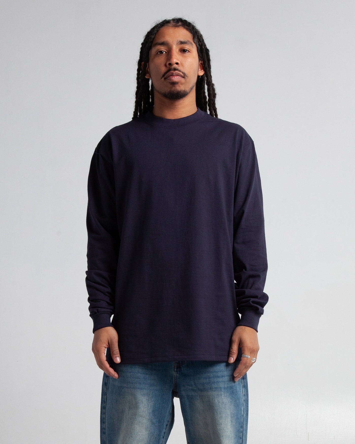 SHAKAWEAR 1014 Heavyweight Long Sleeve T-Shirts