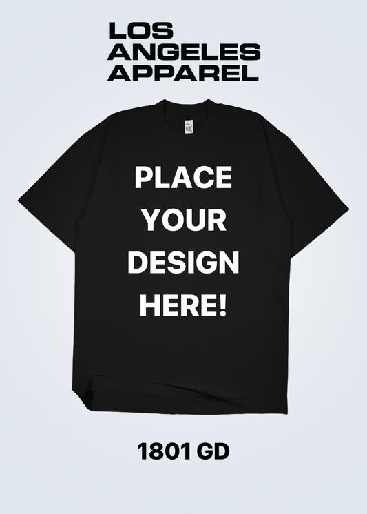 Los Angeles Apparel - 1801GD-A Garment Dyed T-Shirt (Heavy weight)