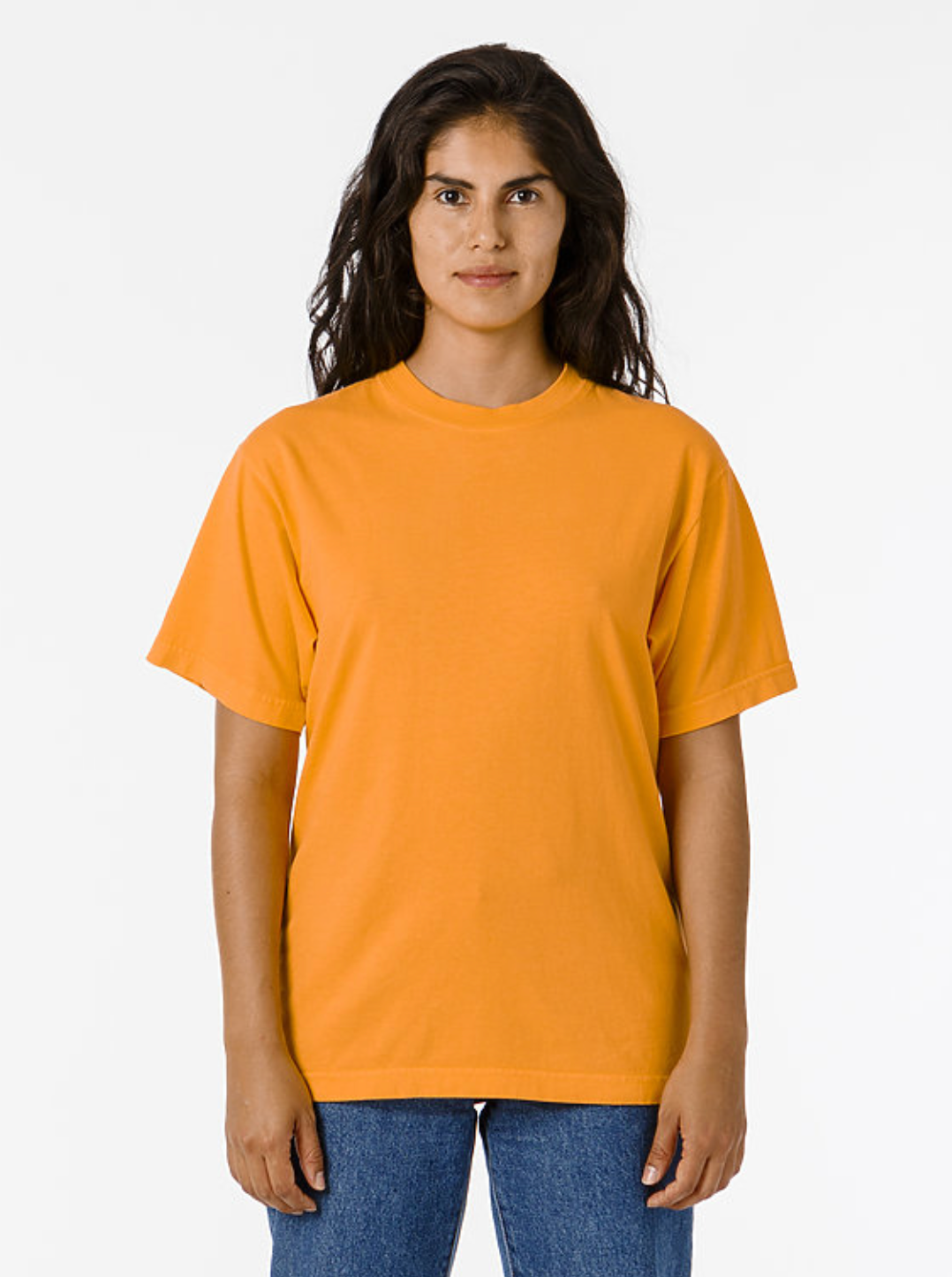 Los Angeles Apparel - 1801GD-A Garment Dyed T-Shirt (Heavy weight)
