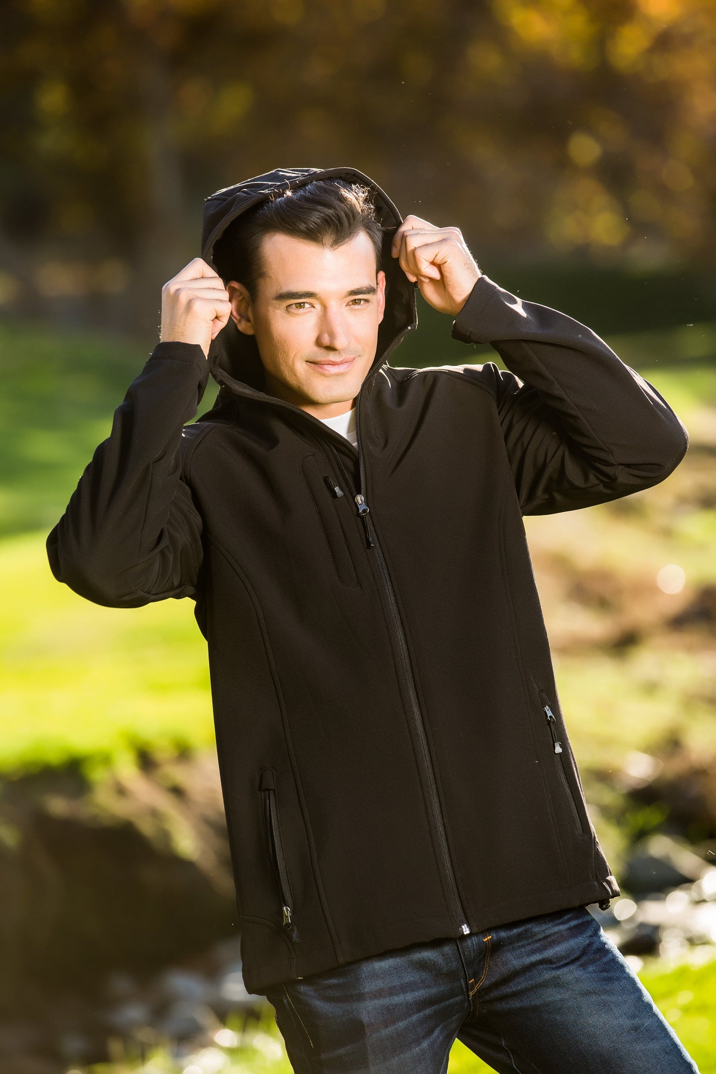9700 Soft Shell Jacket With Hood - BULK